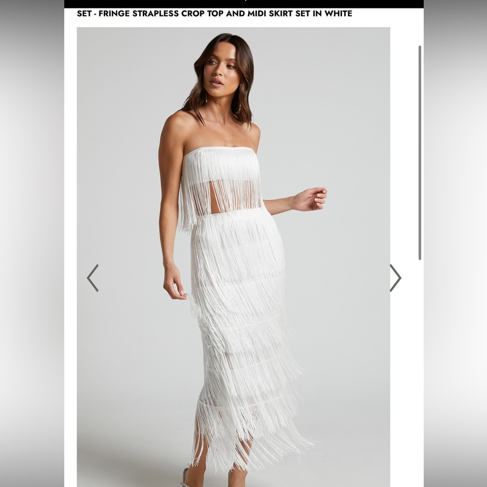 Showpo 2 piece Fringe set